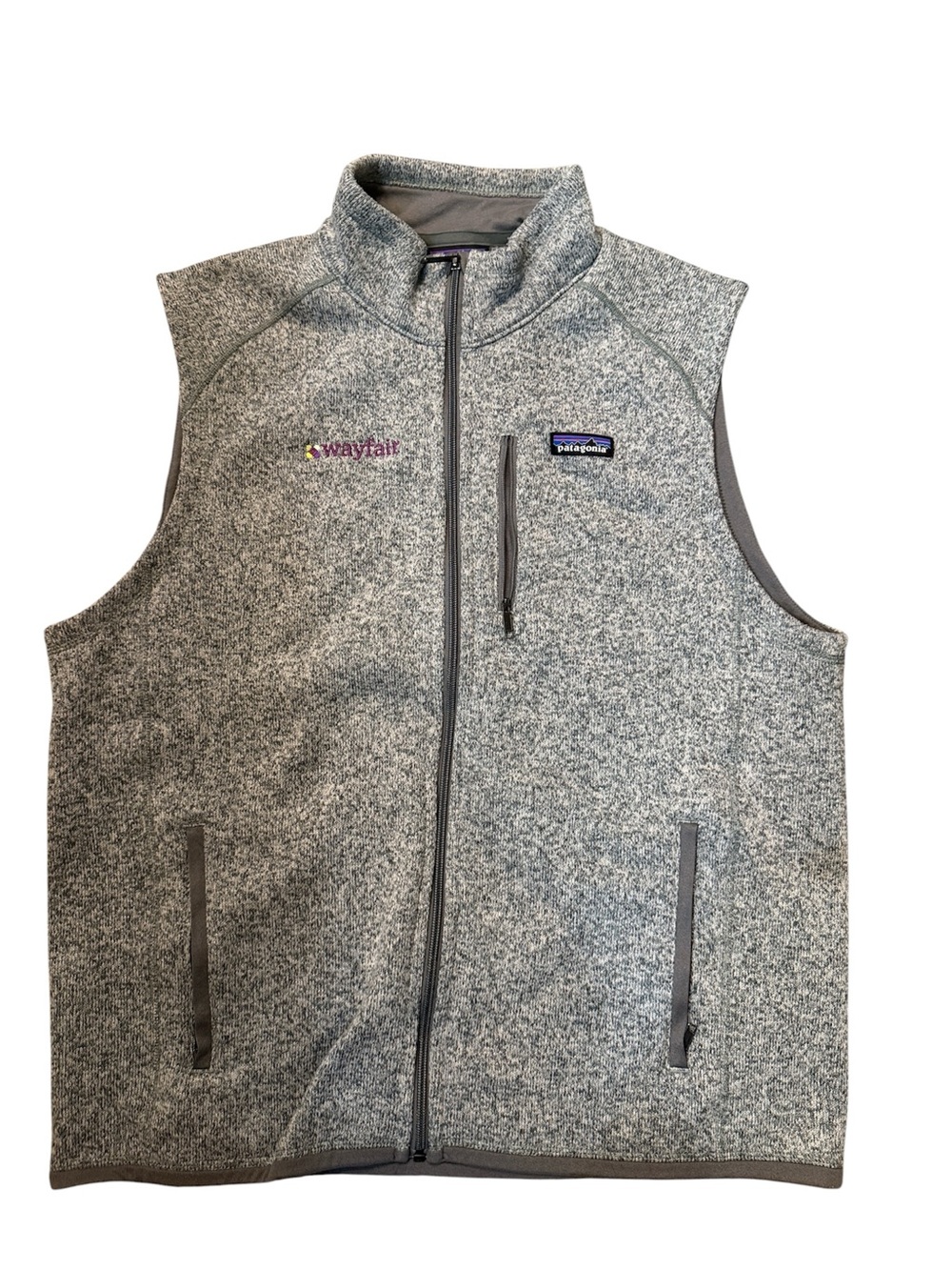 Patagonia Men's Better Sweater Fleece Vest (Wayfair) Gray XL
